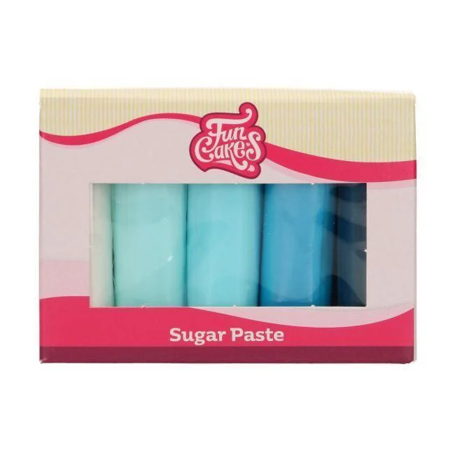 Sockerpasta Multipack Blå 5x100g