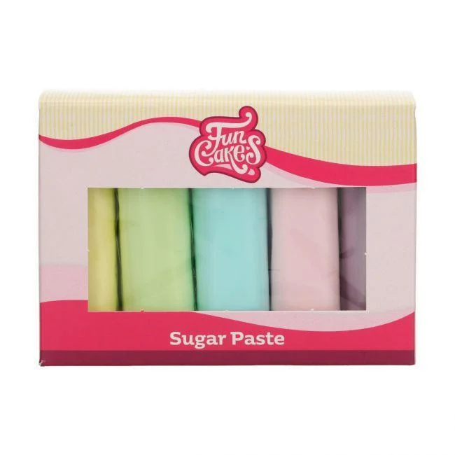 Sockerpasta Multipack Pastell 5x100g