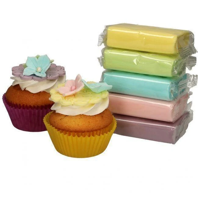 Sockerpasta Multipack Pastell 5x100g