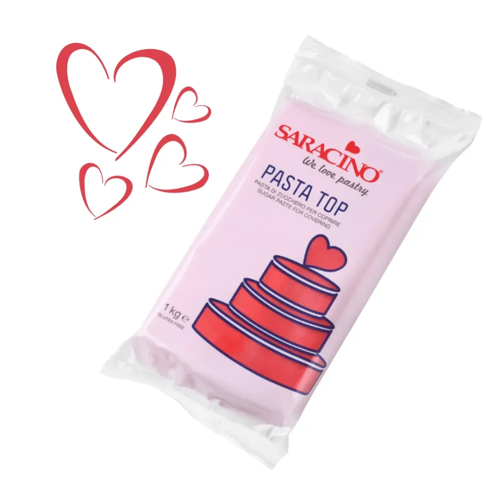 Sockerpasta - Pasta Top Röd 1kg