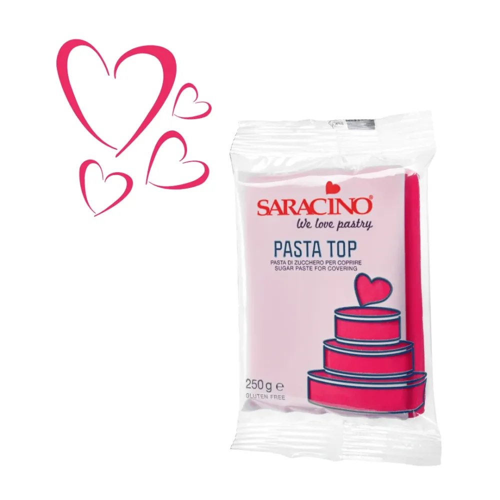 Sockerpasta - Pasta Top Röd 250g