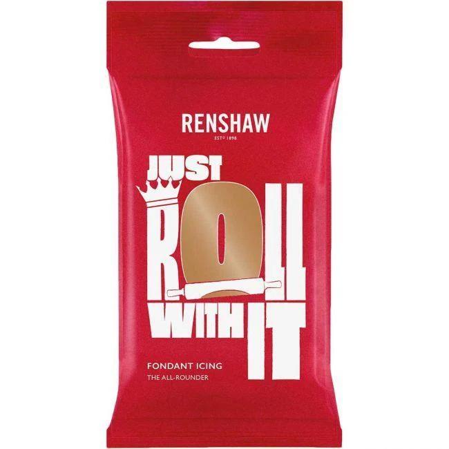Sockerpasta Renshaw 250g Brun Nallebjörn