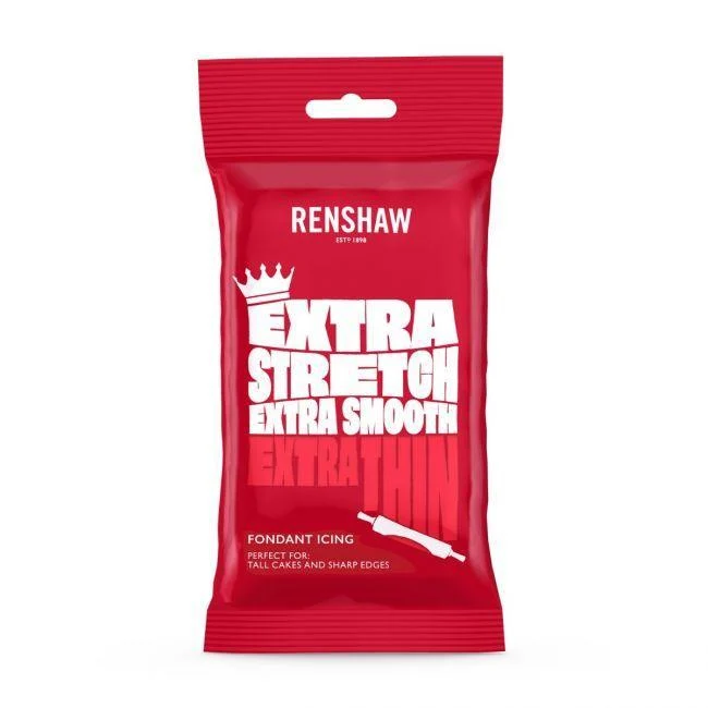 Sockerpasta Renshaw - 250g Röd EXTRA