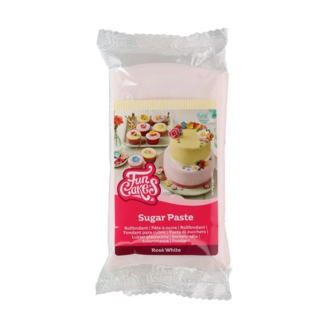 Sockerpasta - Rosé Vit 250g