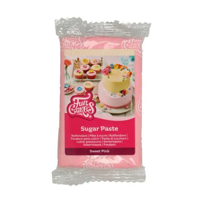 Sockerpasta - Söt Rosa 250g