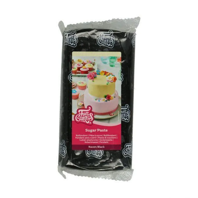 Sockerpasta - Svart 1kg