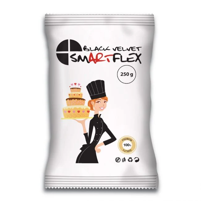 Sockerpasta - Svart 250g