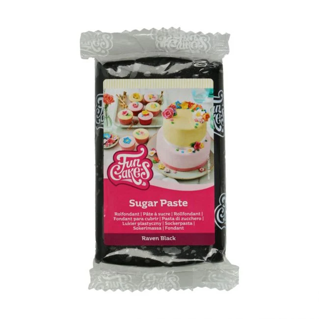 Sockerpasta - Svart 250g