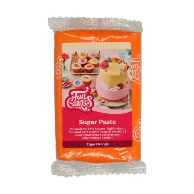 Sockerpasta - Tiger Orange 250g