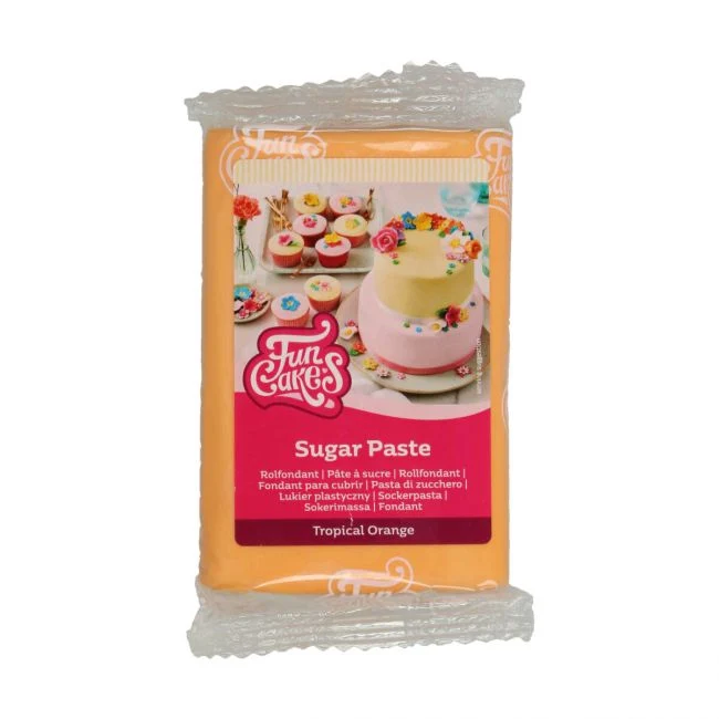 Sockerpasta - Tropisk Apelsin 250g