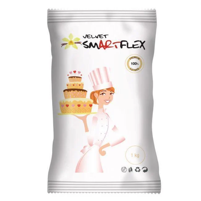 Sockerpasta Vanilj - Vit 1kg