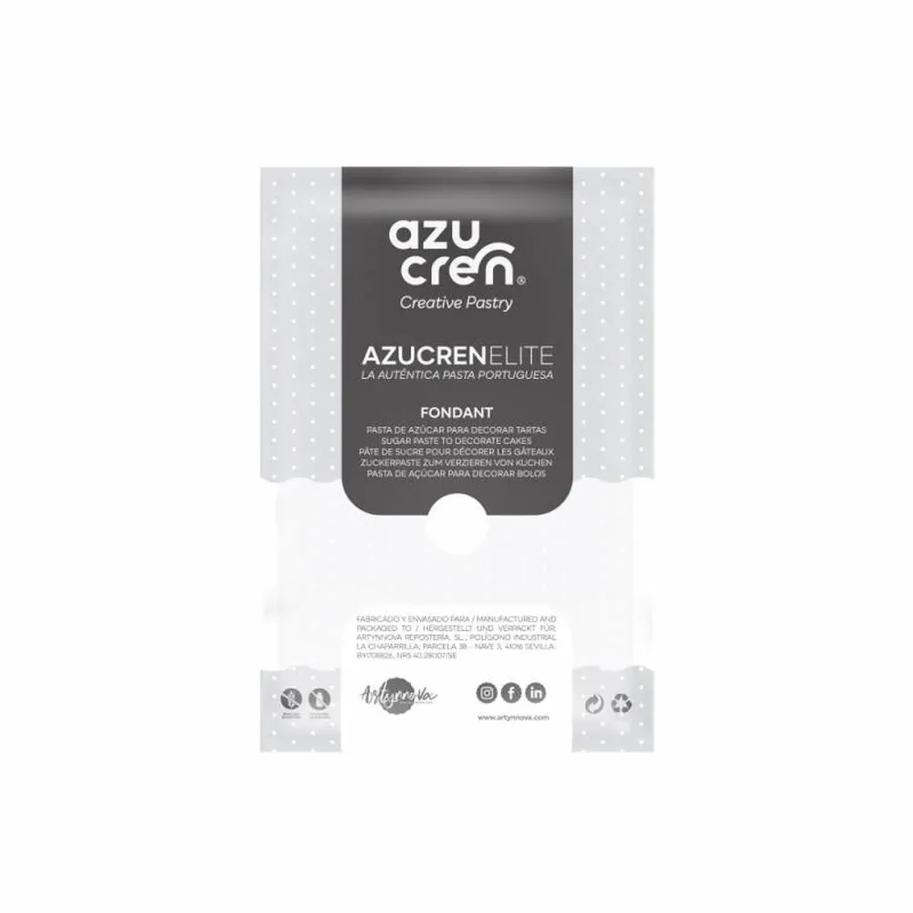 Sockerpasta - VIT ELIT - 250g