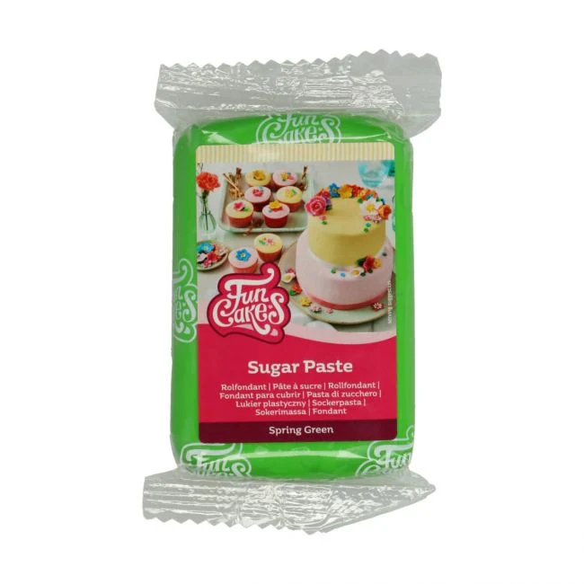 Sockerpasta - Vårgrön 250g