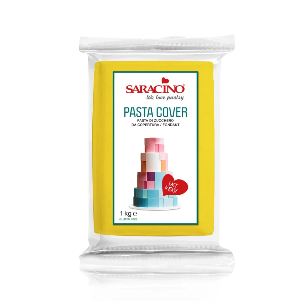 Täckpasta – Gul Sockermassa 1 kg