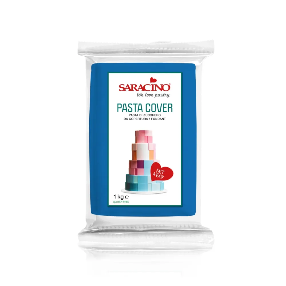 Täckpasta – Blå Sockermassa 1 kg