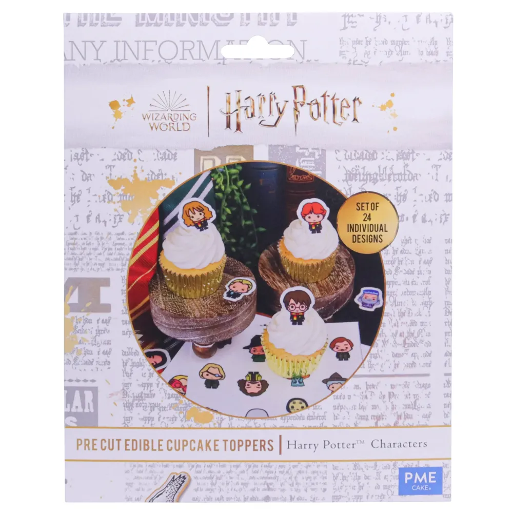 Toppers Comestibles Harry Potter – 24 karaktärer