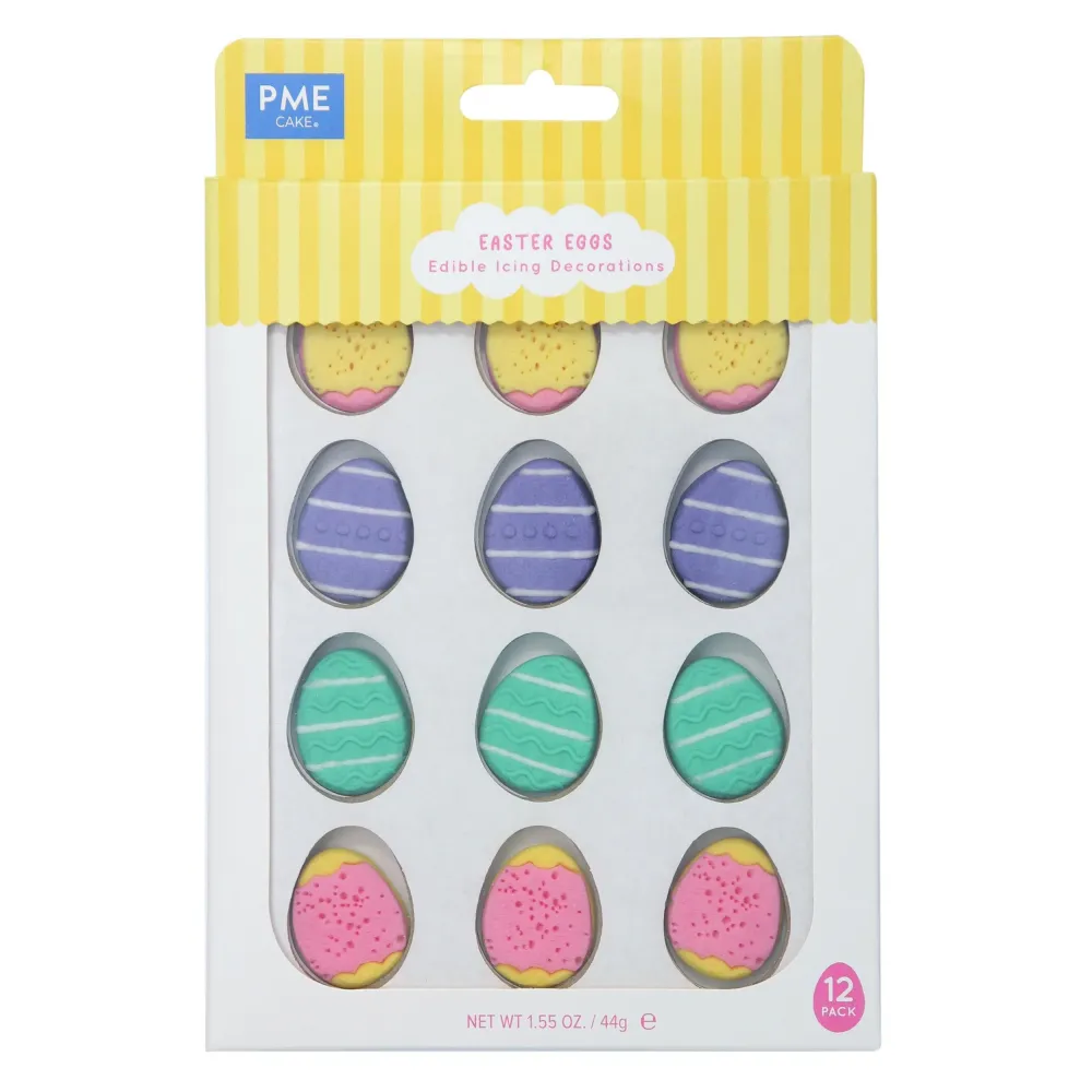 Set/ 12 ätbara påskägg