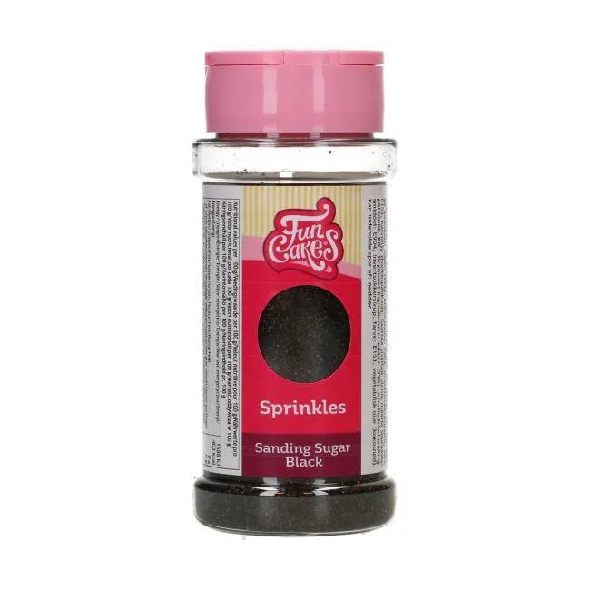 Sucre Sable Pailleté 80g - Svart