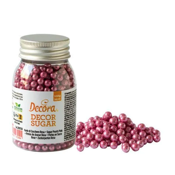 Ätbart Pärlor - Rosa 100g