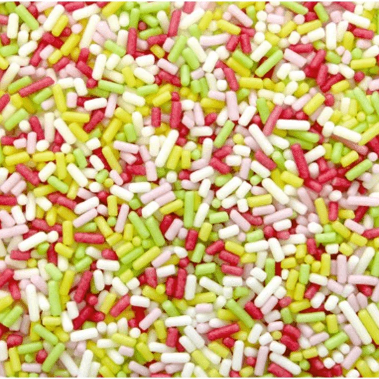 Vermicelles Flerfärgade PME 80g