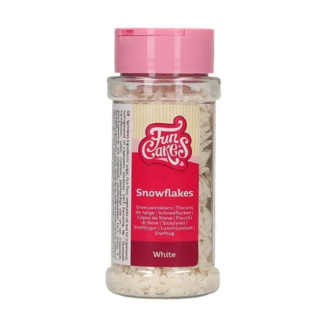 Vita snöflingor 50g