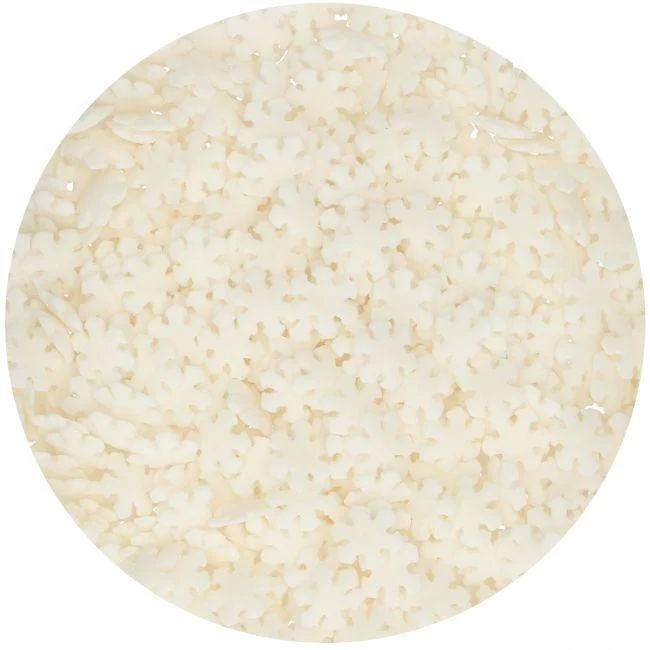 Vita snöflingor 50g