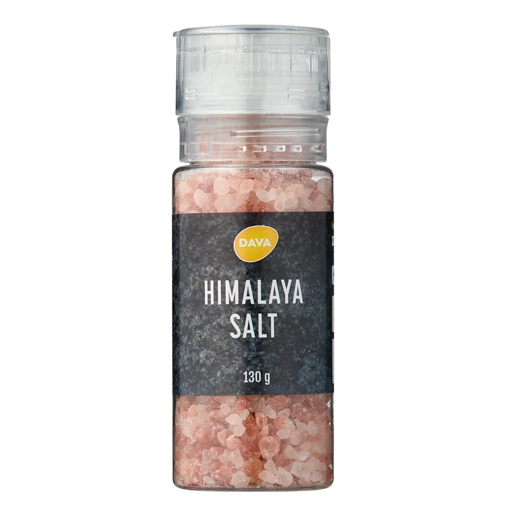 DAVA Himalayasalt 130 g, kvarn