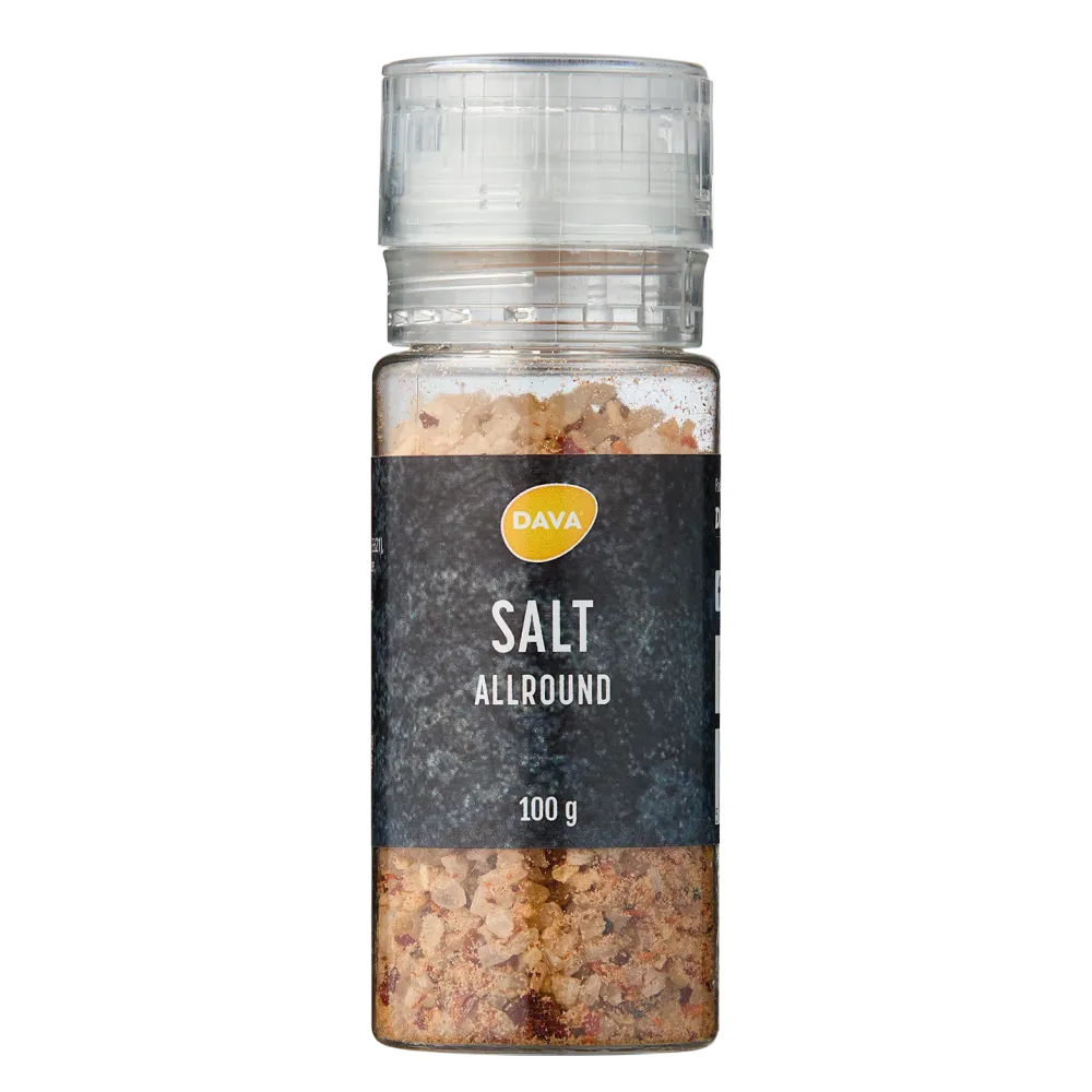 DAVA salt med allroundkrydda 100 g, kvarn