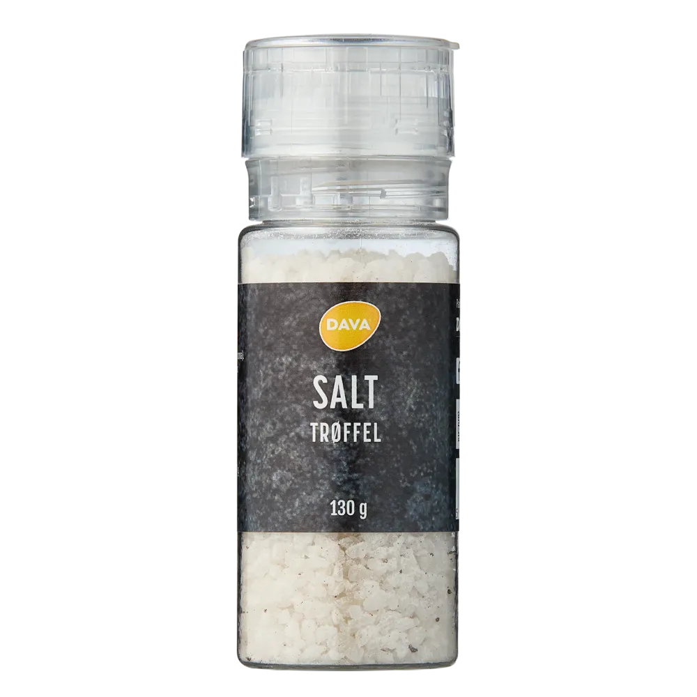 DAVA-salt med tryffel 130 g, kvarn