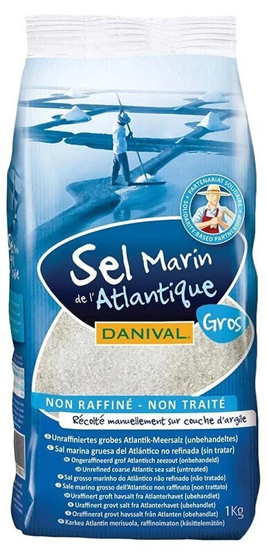 Grovt havssalt, 1 kg