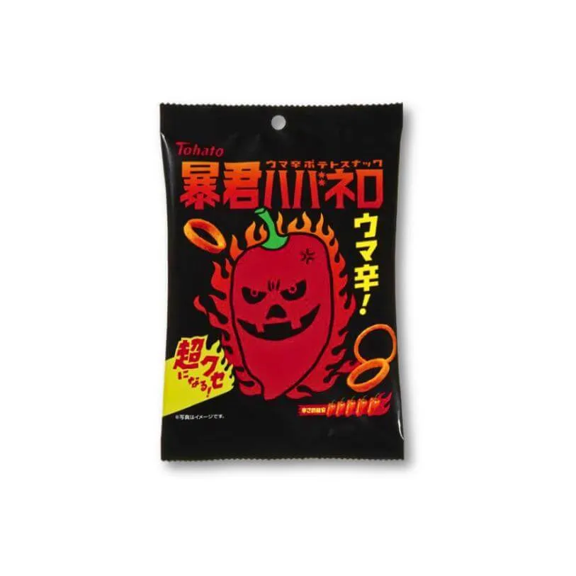 Tohato Tyrant Habanero Potatischipsringar