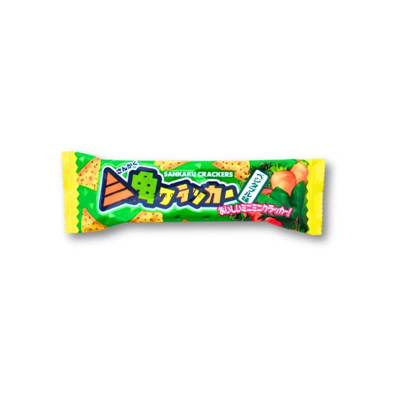 Yaokin Sankaku Crackers - Grönsak