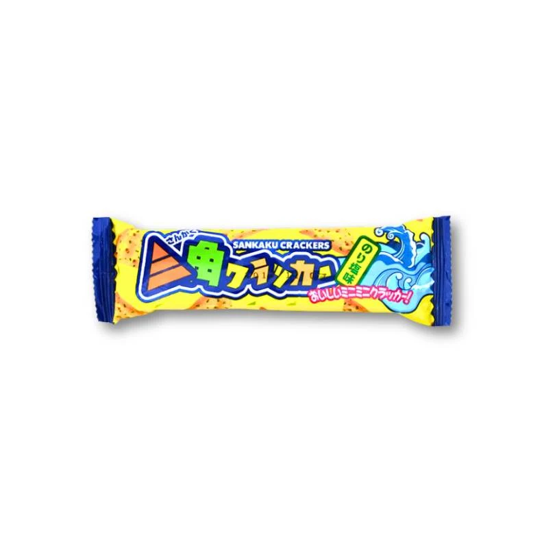 Yaokin Sankaku Crackers - Saltad Nori