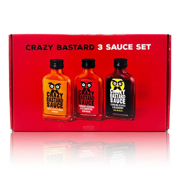 Crazy Bastard 3-pack Hot