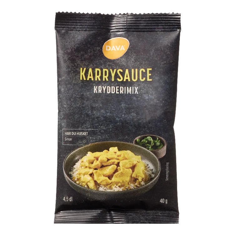 DAVA kryddblandning för currysås 40 g