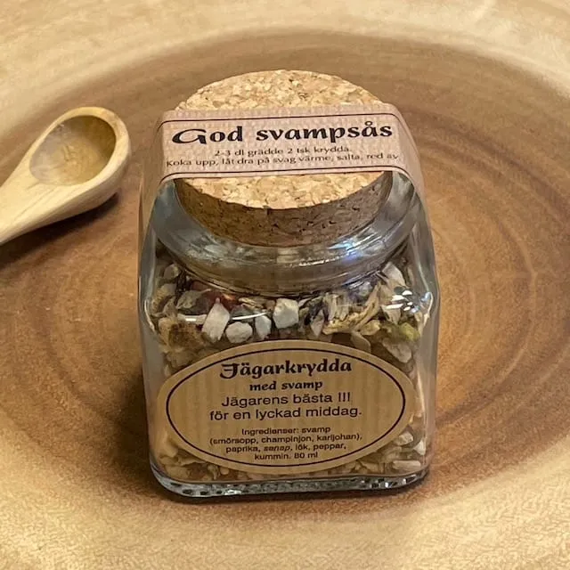 Jägarkrydda med svamp (till sås)