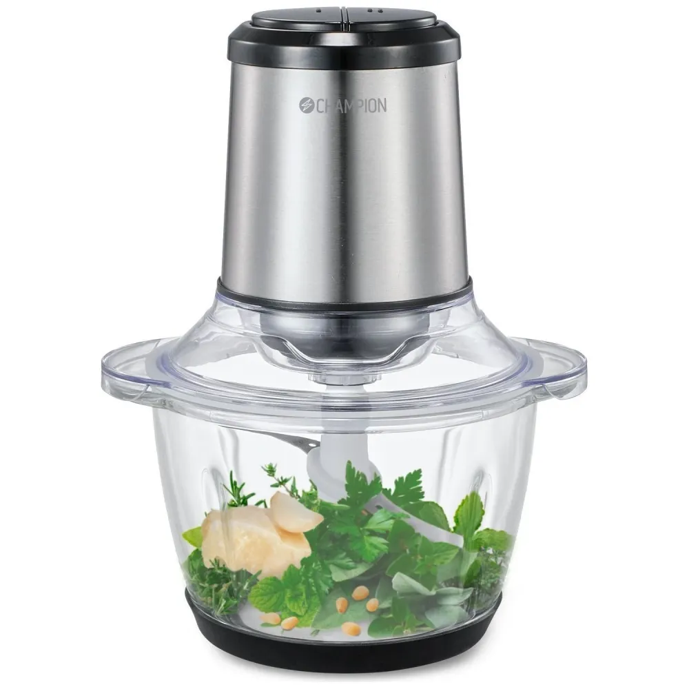 Champion Ficka Chopper 1,2L 400W Glasskål MC310 Rostfri