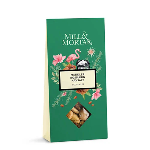 Mill & Mortar Mandlar m. Rosmarin & Havssalt EKO | 100 g