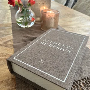 Coffee table books 2-set Elements Design