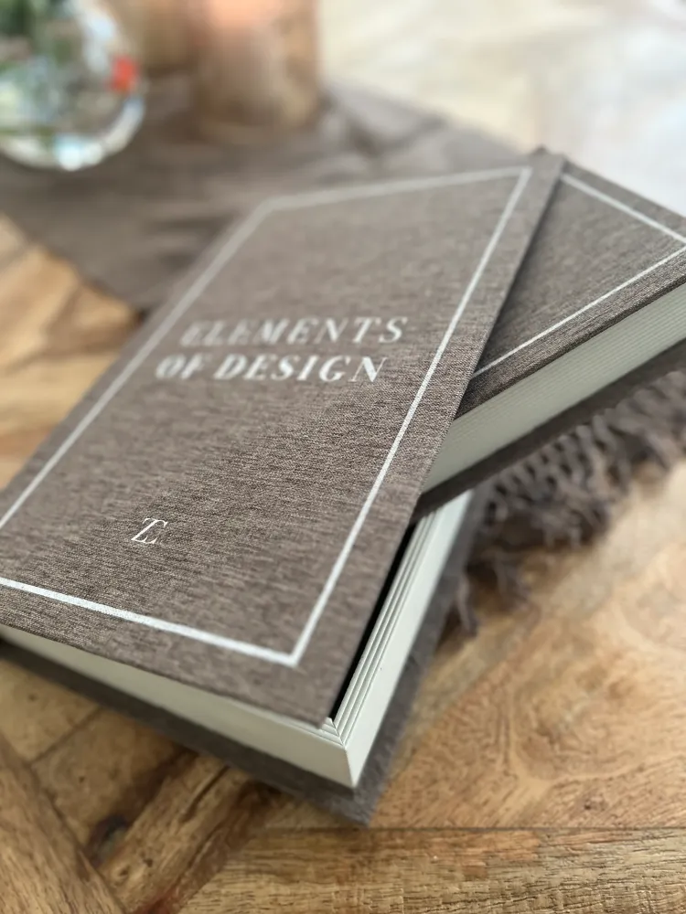 Coffee table books 2-set Elements Design
