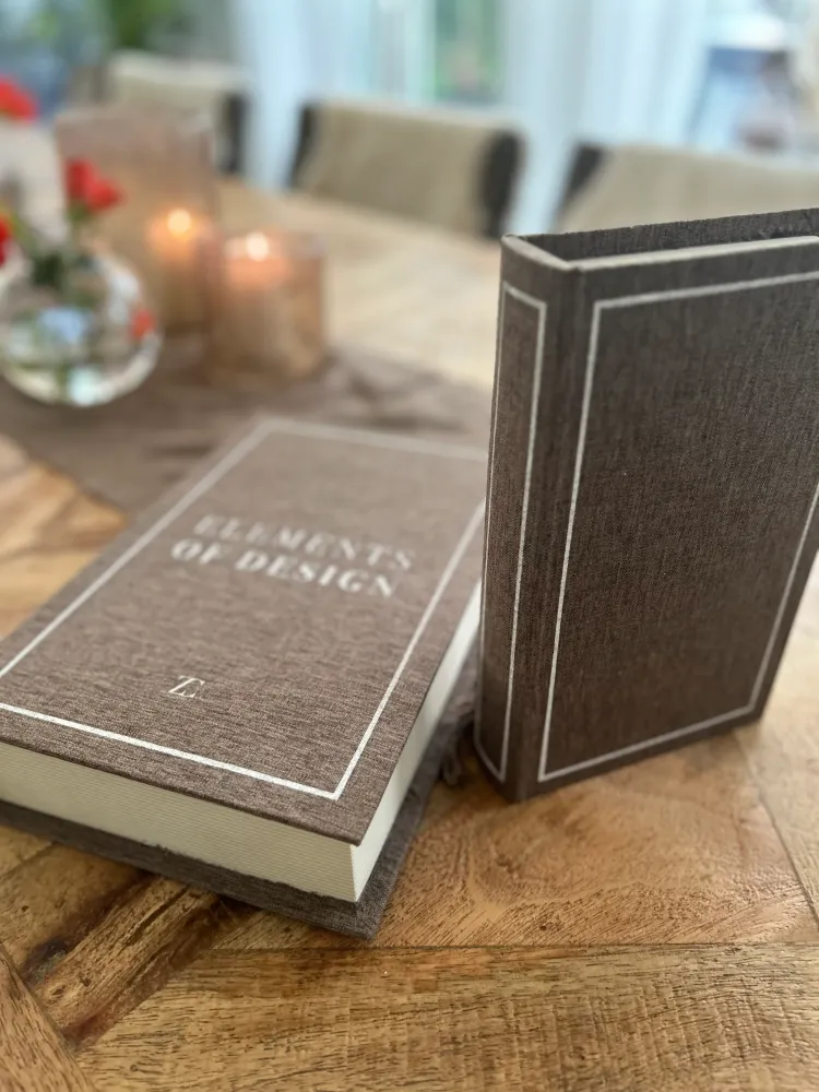 Coffee table books 2-set Elements Design