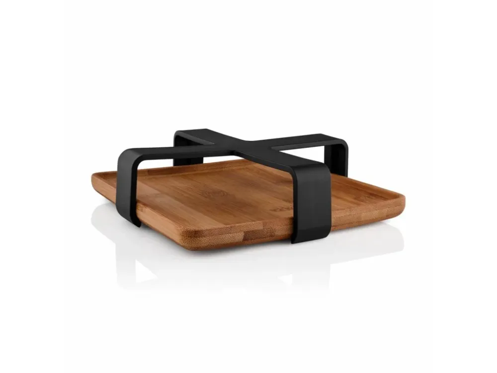 Eva Solo Servetthållare NORDIC KITCHEN 19 x 5 cm, midnight, plast/bambu
