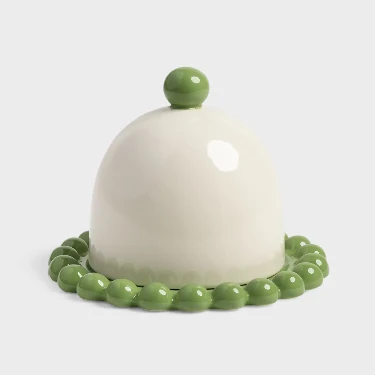 Klevering Butter dish Perle Sage