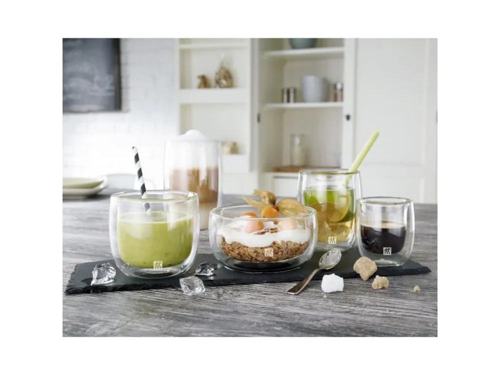 ZWILLING Kaffeglas SORRENTO, place i 2 delar, 200 ml, Zwilling