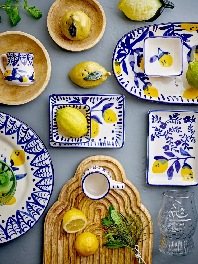 Creative Collection Limone Salt- & Pepparströare Set, Canary, Stengods