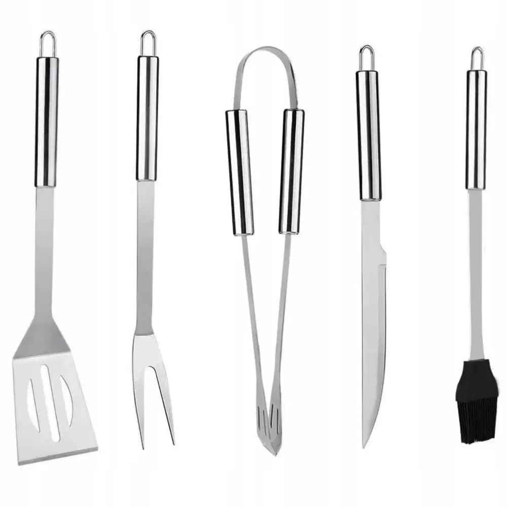 Grillset Pro1RR- Verktyg, röd termometer, salt- o pepparkvarn rund Lifetime Warranty