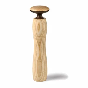 Legnoart HERCULES Salt/Peber keramisk kværn - Medium - lys ask