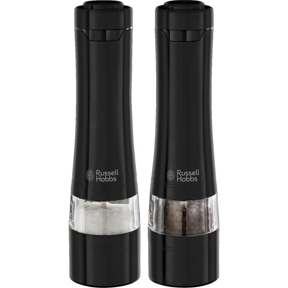 Russell Hobbs Salt&Pepparkvarn Keramisk Stålverk kolsvart stål