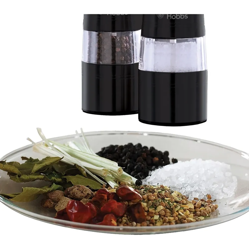 Russell Hobbs Salt&Pepparkvarn Keramisk Stålverk kolsvart stål