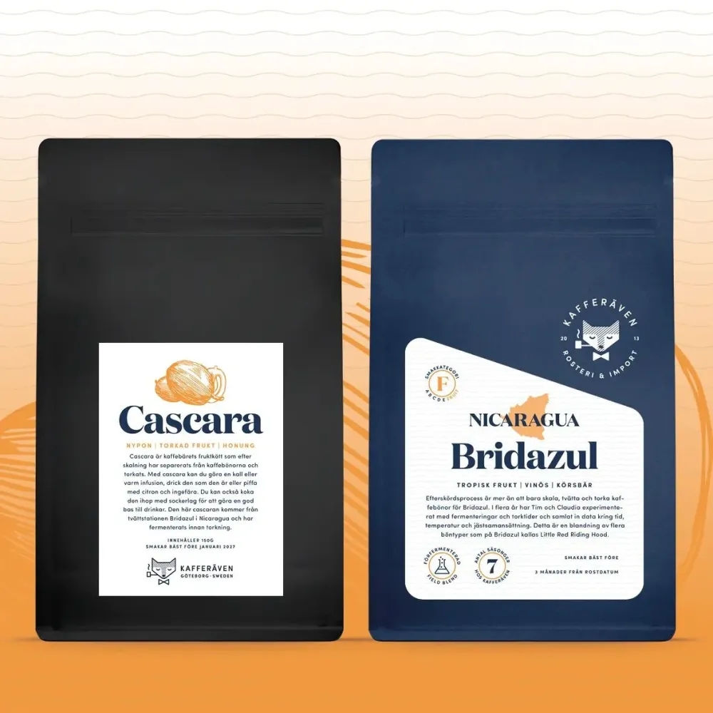 Bridazul paket - kaffe och te från Nicaragua